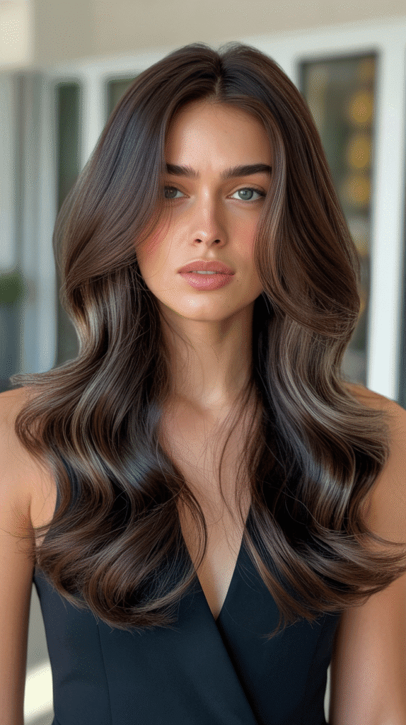 30+ Dark Brown Hair Color Ideas to Add Depth and Dimension 26 Dark Sable Brown