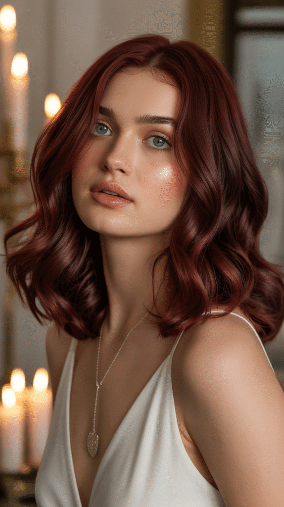 30+ Stunning Burgundy Hair Color Ideas That Will Turn Heads 16 Wine Red Burgundy