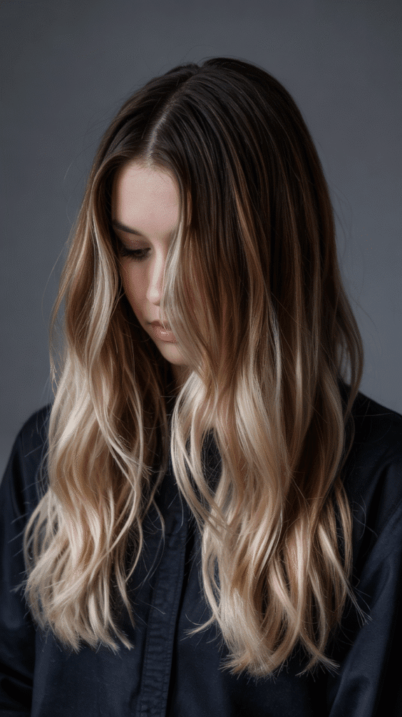 Ombre Blonde Highlights