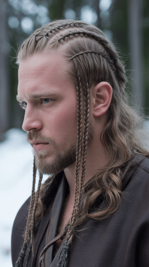 33 Stylish Winter Hair Braids for Men 8 Viking-Inspired Braids