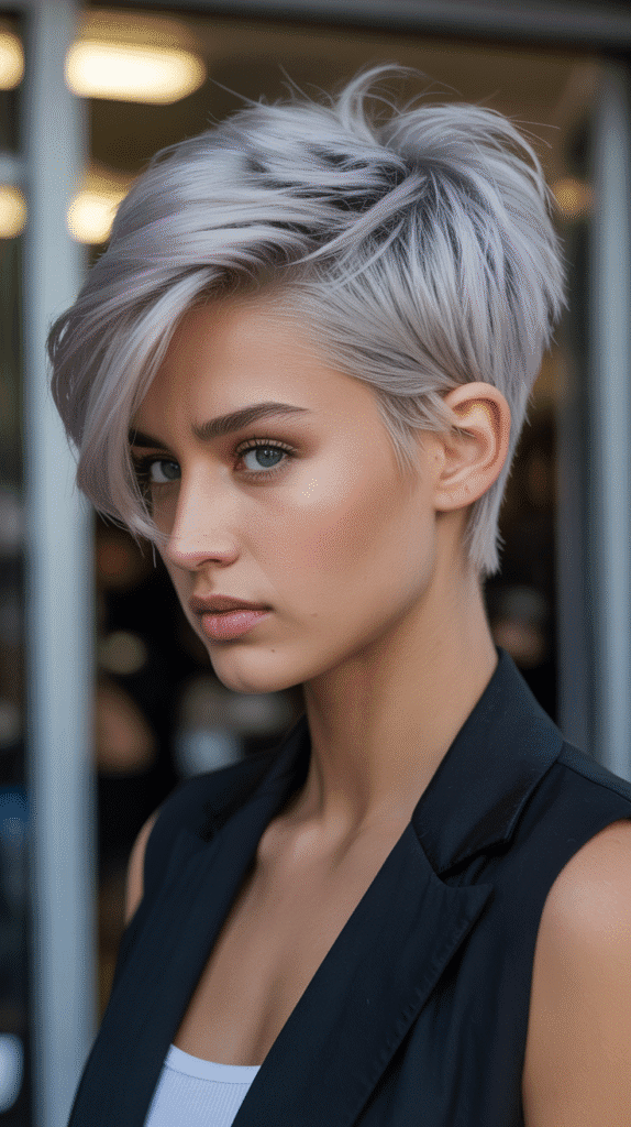 Best 37 Flattering Stacked Inverted Bob Haircuts for Thin Fine Hair 14 Stacked Pixie-Bob Hybrid for Maximum Short Volume