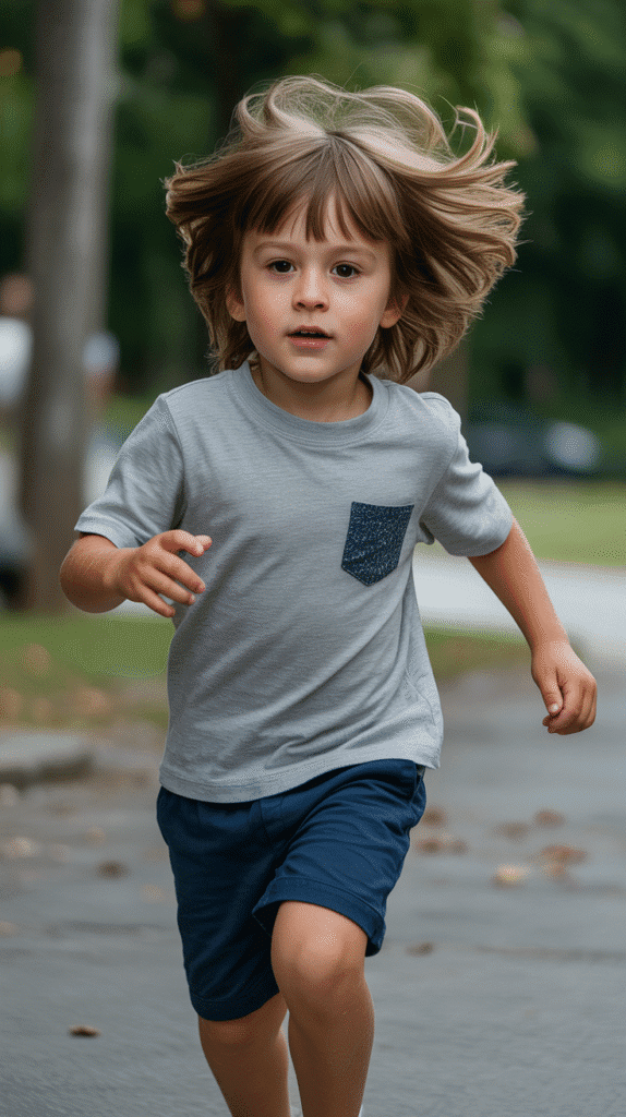 22 Longer Toddler Boy Haircuts for a Stylish Look 15 Layered Fringe with Flow