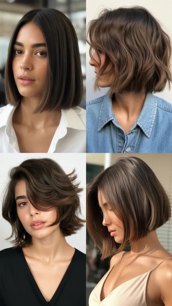Razored Layered Long Bob
