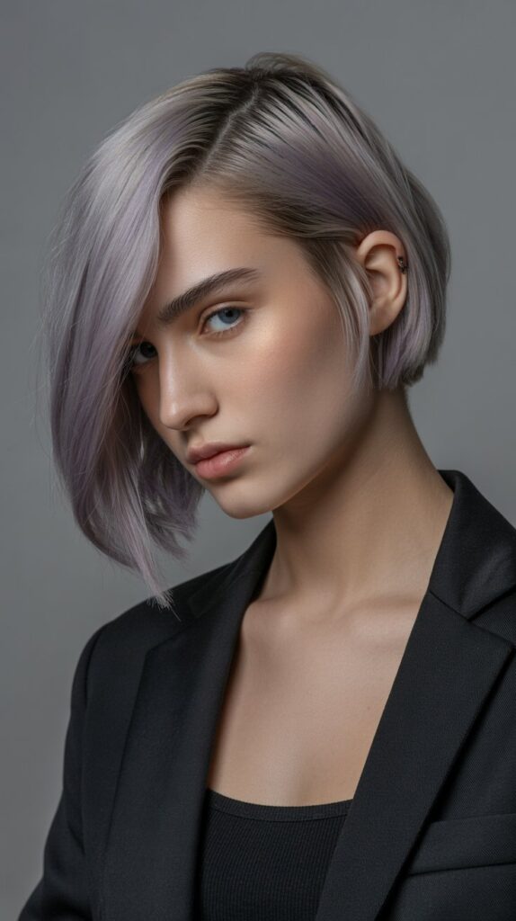 36 Easy-to-Style Bob Hairstyles for Fine Hair 9 Asymmetrical Bob