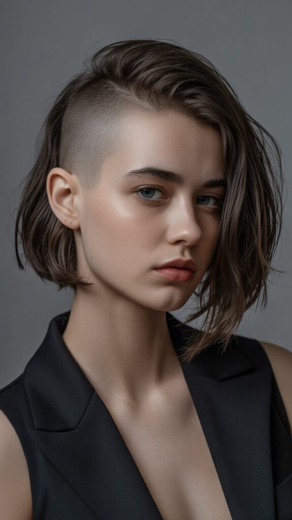 36 Easy-to-Style Bob Hairstyles for Fine Hair 29 Bob with Undercut