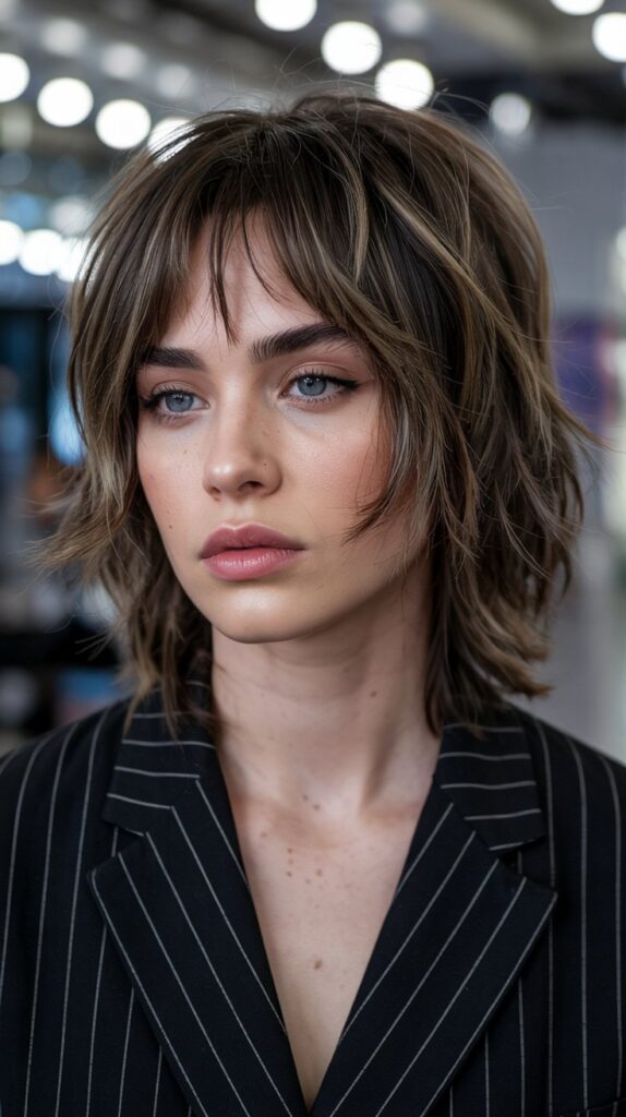 27+ Cute Haircuts for Thin Hair to Add Volume and Style 5 Shaggy Layers