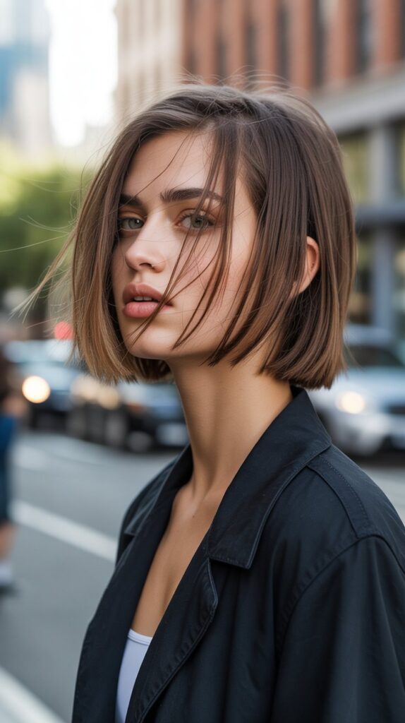 36 Easy-to-Style Bob Hairstyles for Fine Hair 2 Textured Choppy Bob