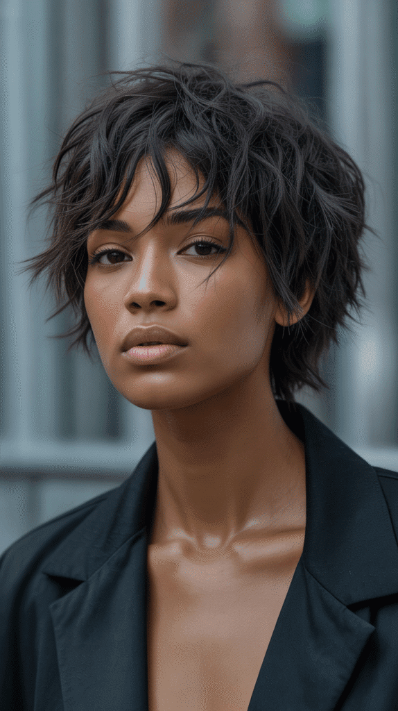 27 Modern Short Haircuts for Black Women You'll Love 12 The Textured Crop