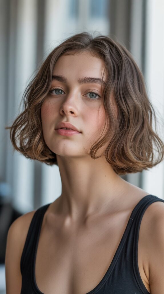 36 Easy-to-Style Bob Hairstyles for Fine Hair 16 Collarbone-Length Bob