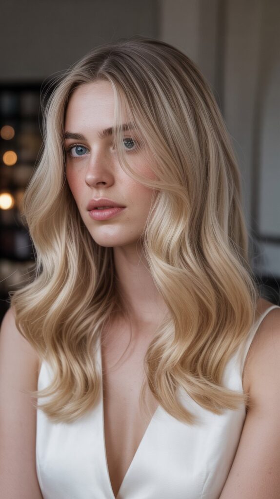 Champagne Blonde Highlights