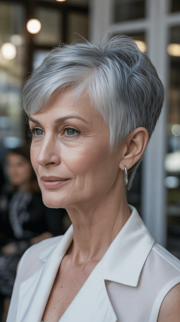 Top 36 Low-Maintenance Haircuts for Women Over 70 35 The Tapered Pixie