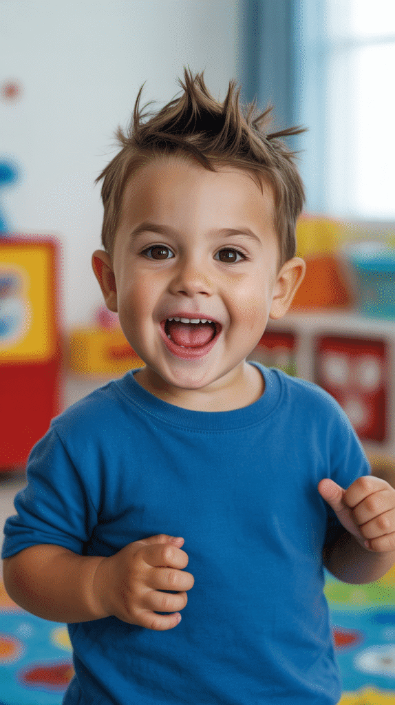 30 Cute Toddler Boy Haircuts Every Parent Will Love 19 The Spiky Top