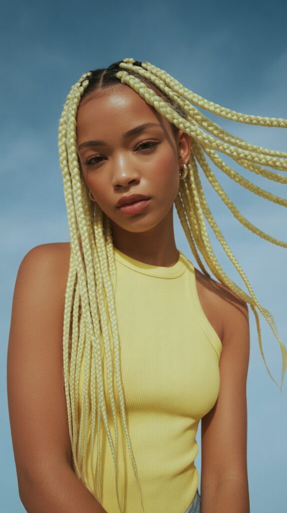 30 Best Cornrow Hairstyles for Kids with Natural Hair 19 Lemonade Braids