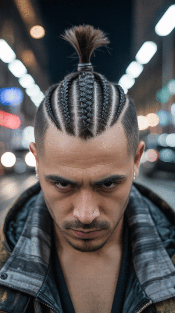 33 Stylish Winter Hair Braids for Men 21 Braided Mohawk