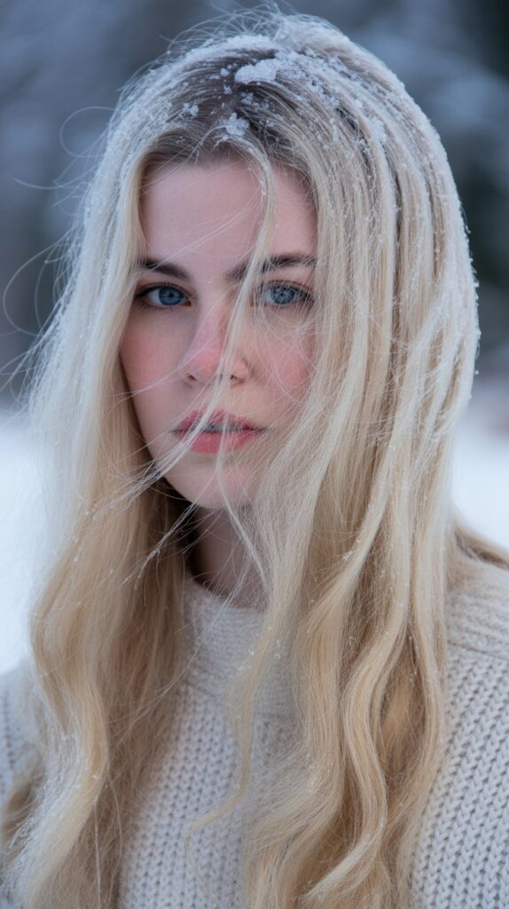 25+ Winter Hair Colors for Blondes: Cool, Chic, and Stunning 19 Frost Blonde