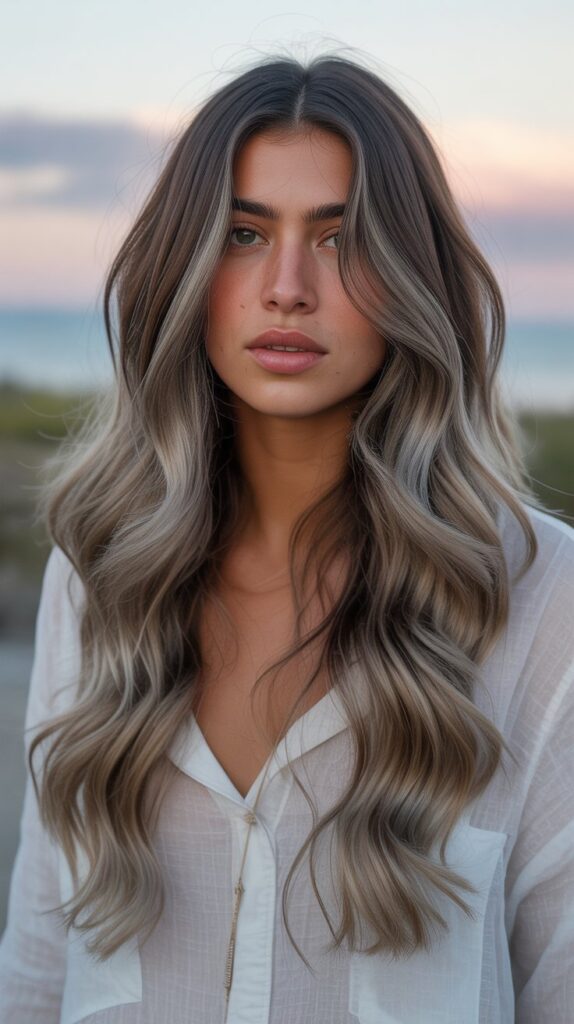 25 Flattering Light Ash Brown Hair Ideas for 2025 5 Light Ash Brown Ombré