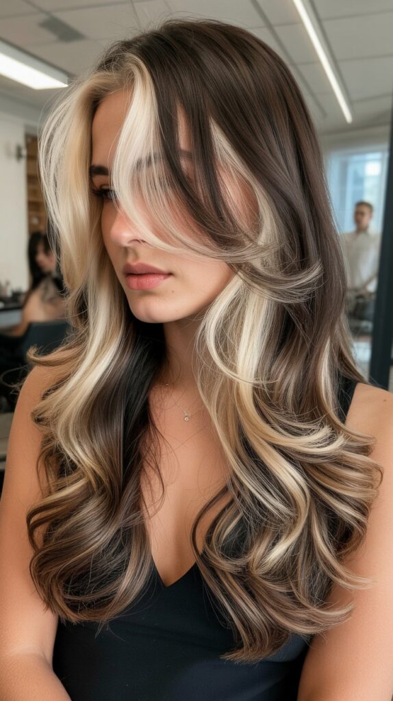 Top 30+ Stunning Haircut Ideas for Long Hair in 2025 13 Money Piece Highlights with Layers