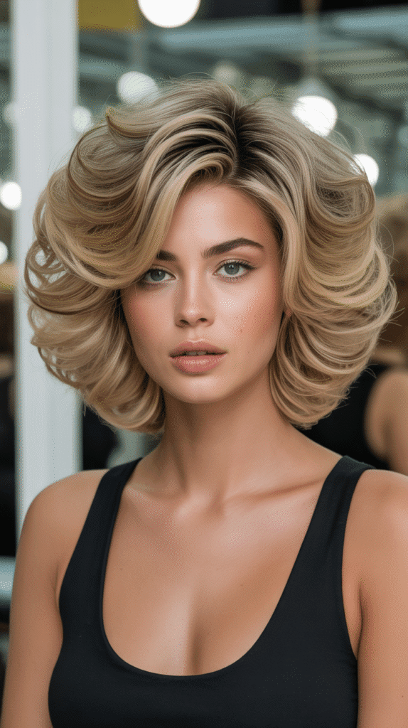 Best 30+ Chic Short Stacked Inverted Bob Haircuts for a Modern Look 28 Voluminous Stacked Bob