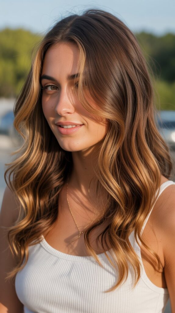 . Honey Blonde Highlights