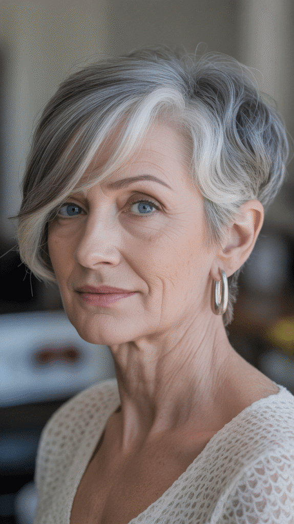 Top 36 Low-Maintenance Haircuts for Women Over 70 8 The Stacked Bob