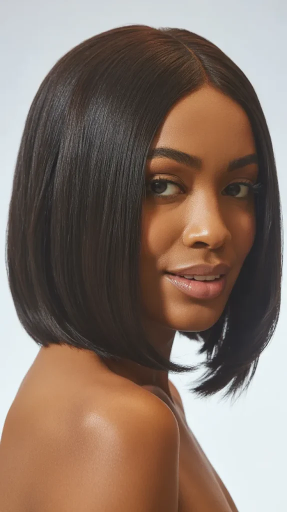 Sleek Low-Maintenance Long Bob