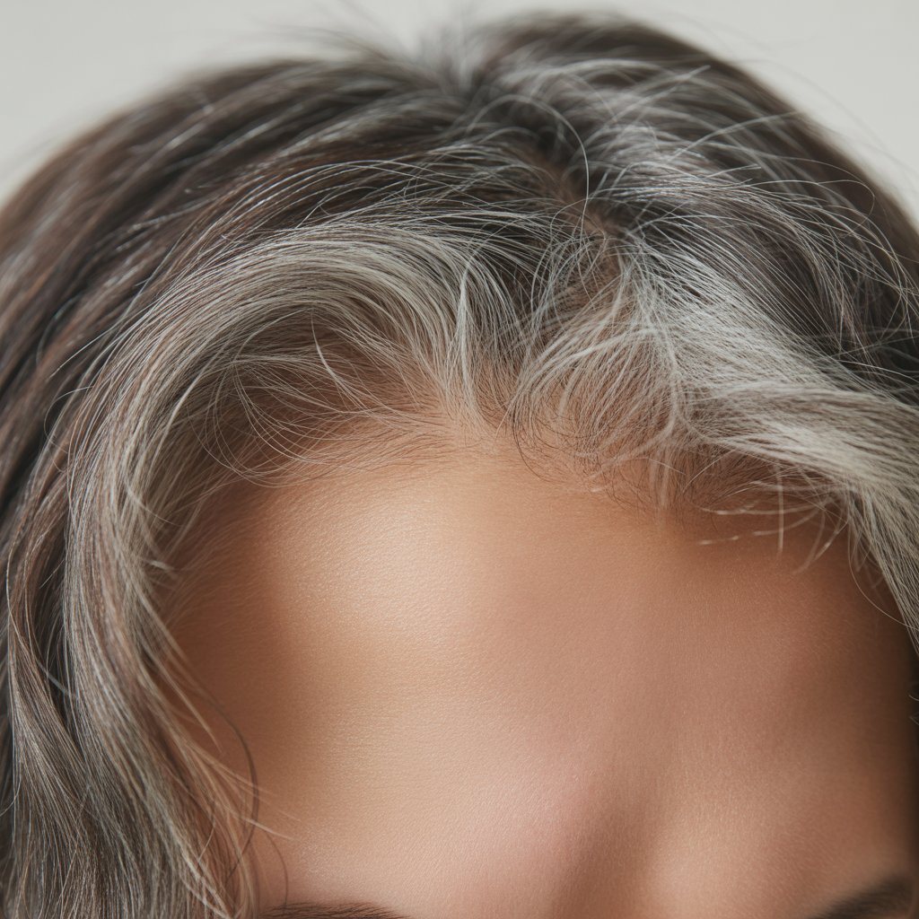 Lowlights and Hair Health: Maintaining Strong Gray Hair