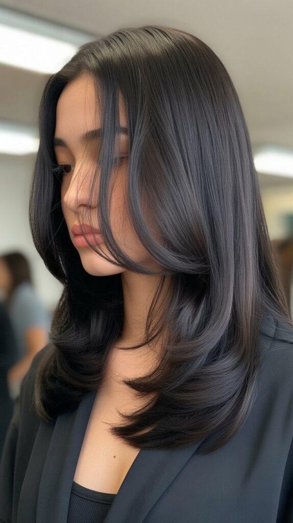 Top 30+ Stunning Haircut Ideas for Long Hair in 2025 9 Blunt Cut with Subtle Layers