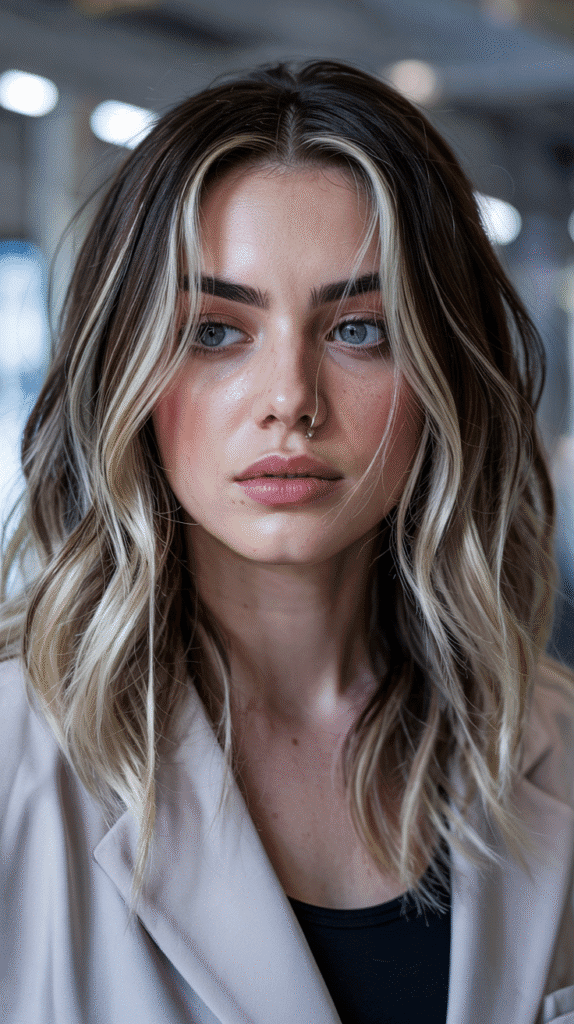 Platinum Blonde Highlights