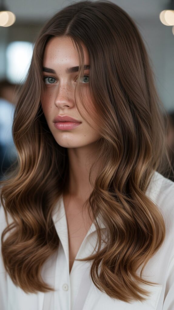 1. Classic Milk Chocolate Balayage