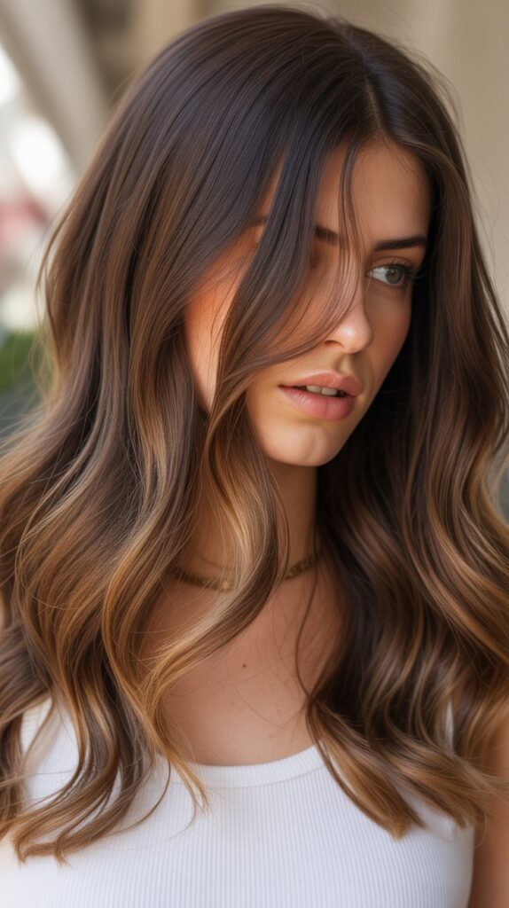 6. Chocolate Toffee Balayage Blend