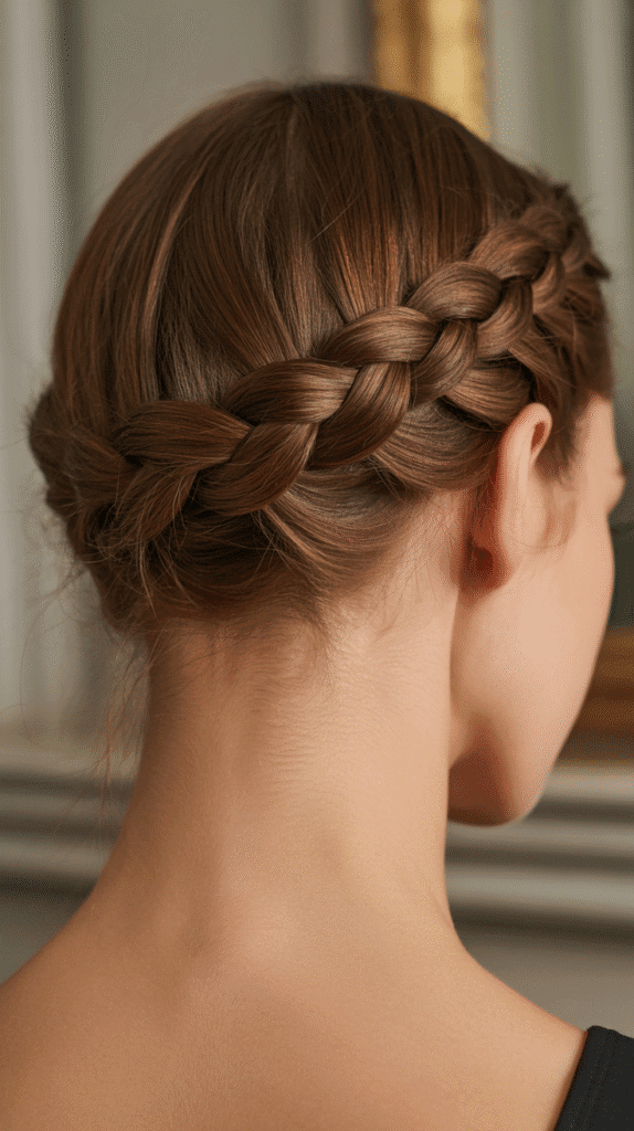 30 Must-Try Winter Hair Braid Trends for 2025 16 Infinity Braid Half-Crown