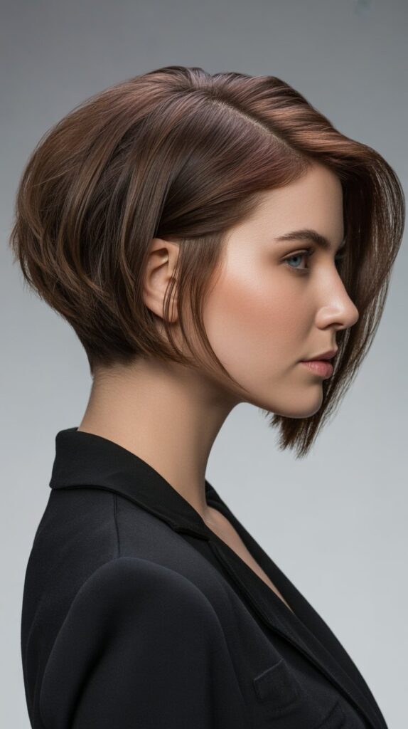 27+ Choppy Bob Haircuts That Will Transform Your Look Instantly 8 Inverted Choppy Bob