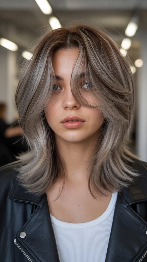 27+ Stunning Light Ash Brown Hair Color Ideas 19 Ash Brown with Face-Framing Layers