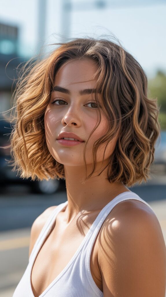 Choppy Wavy Bob