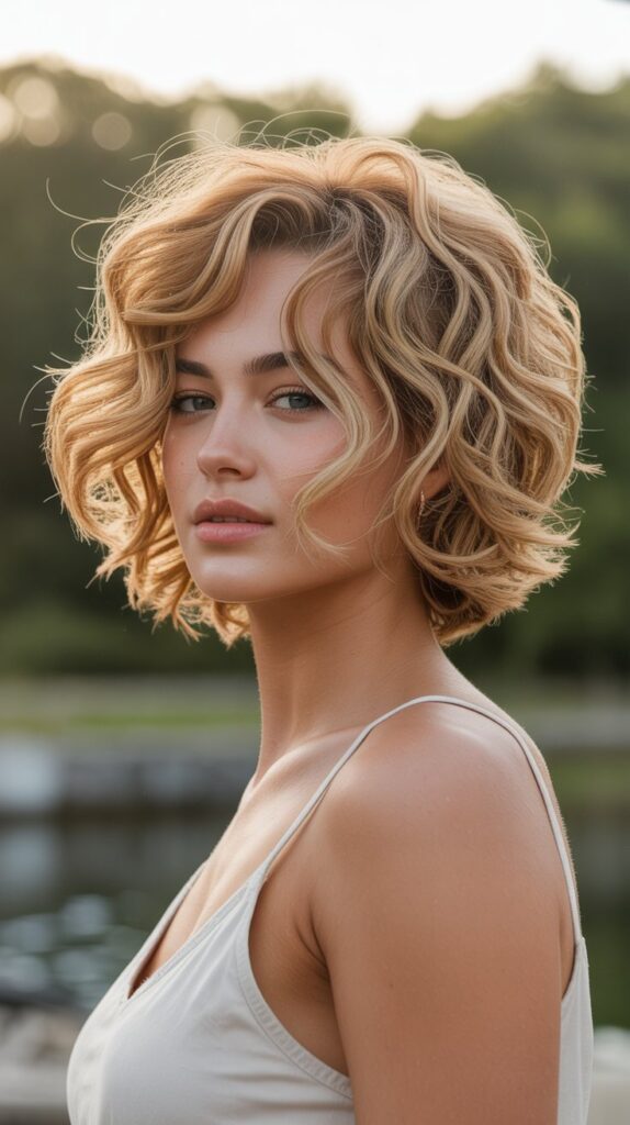 27 Gorgeous Wavy Pixie Hairstyles for Thick Hair 21 Tousled Wavy Pixie with Sea Salt Texture