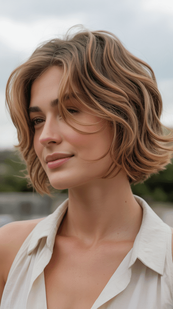 Best 37 Flattering Stacked Inverted Bob Haircuts for Thin Fine Hair 4 Soft Layered Stacked Bob for Natural Movement