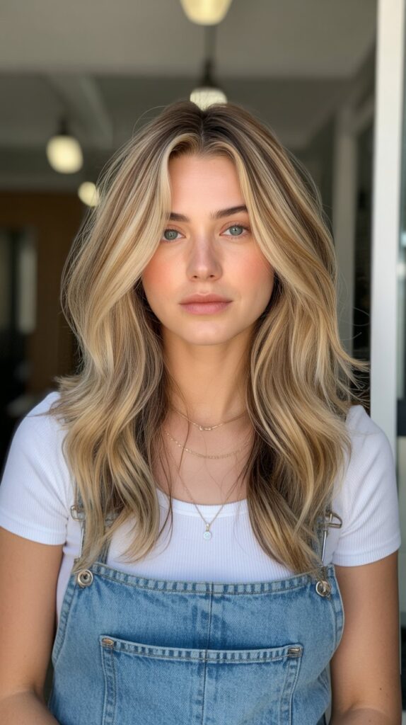 Lived-In Blonde Highlights
