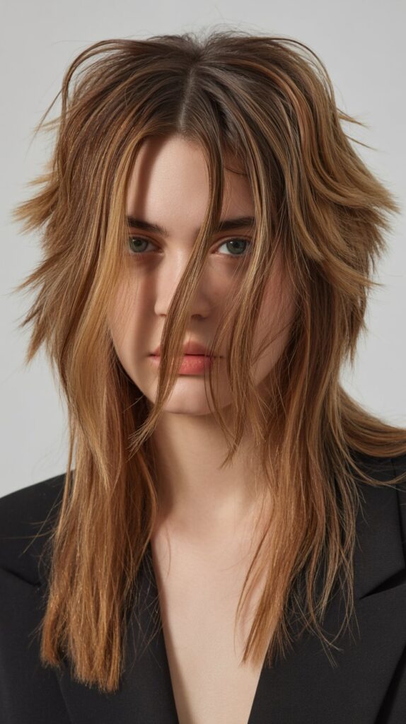 Long Hair with Piece-y Layers