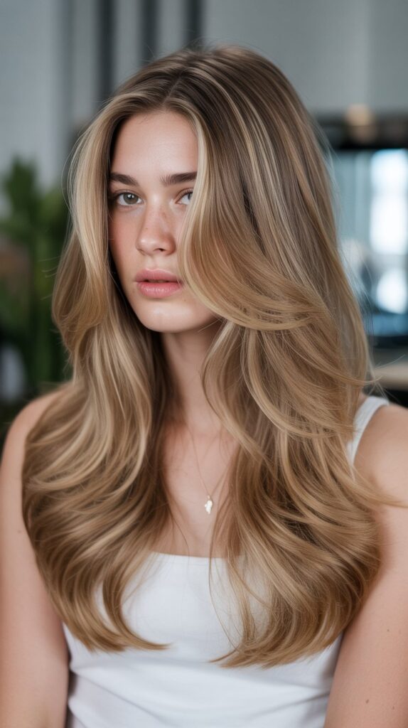 Long Hair with Soft Blended Layers