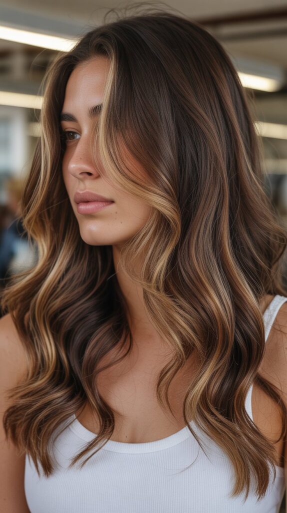 Caramel Blonde Highlights