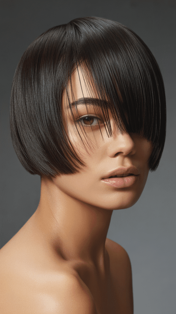 Best 37 Flattering Stacked Inverted Bob Haircuts for Thin Fine Hair 18 Precision-Stacked Bob for Sleek Sophistication