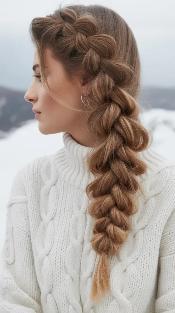 Knotted Braid