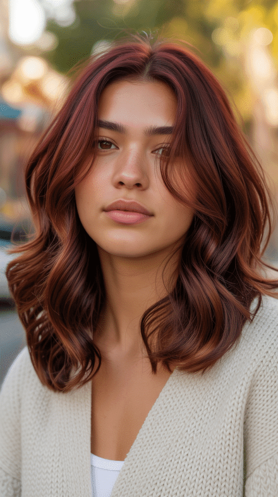 30+ Stunning Burgundy Hair Color Ideas That Will Turn Heads 5 Mahogany Burgundy