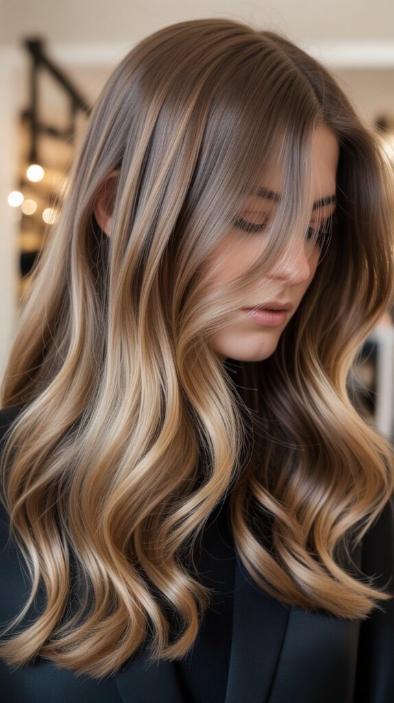 27+ Stunning Blonde Hair Highlights on Brown Hair 27 Buttery Blonde Balayage