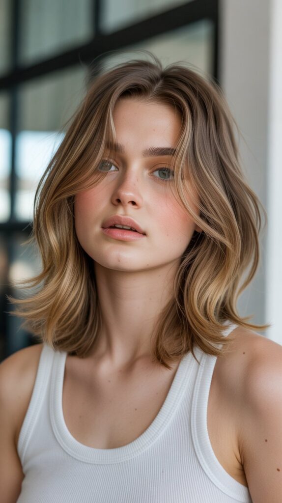 36 Easy-to-Style Bob Hairstyles for Fine Hair 23 Textured Lob (Long Bob)