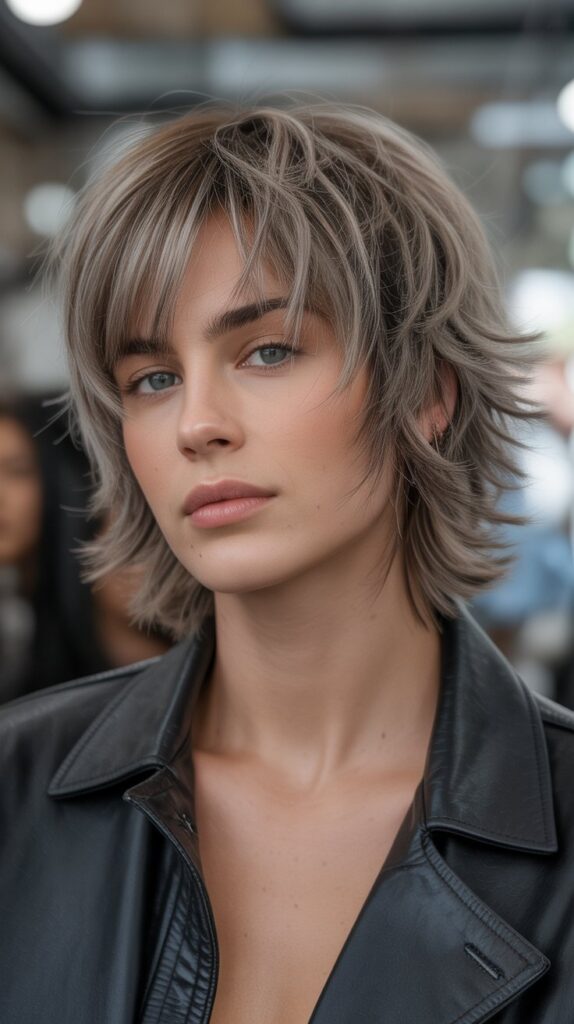 27+ Stunning Light Ash Brown Hair Color Ideas 27 Ash Brown Shag Cut