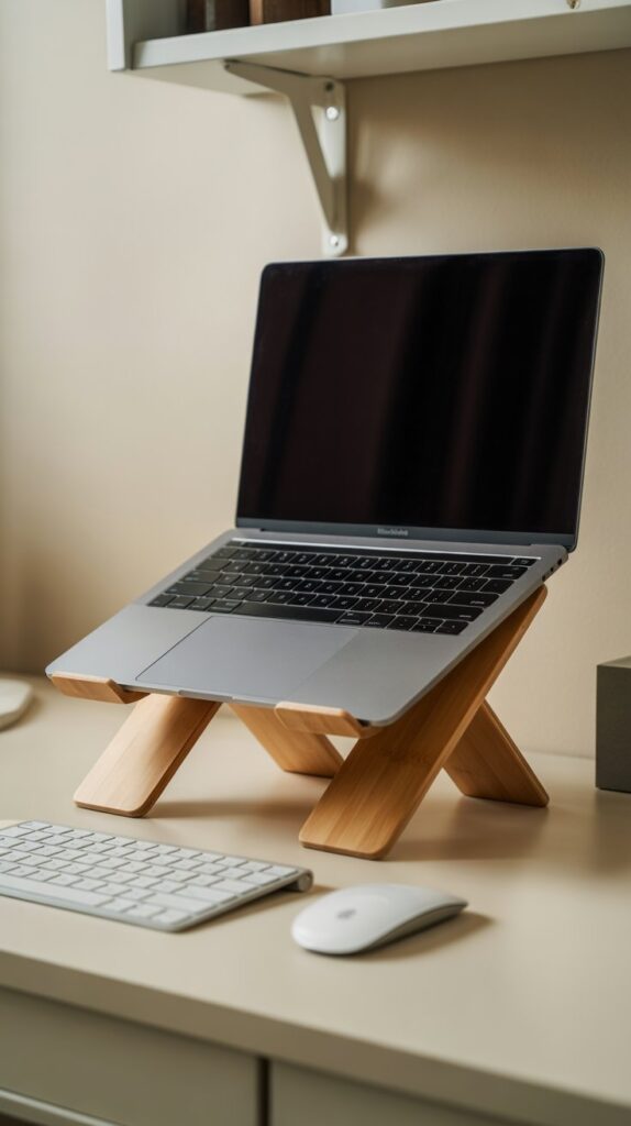 Best 47 Small Wooden Projects That Are Easy and Profitable 17 Wooden Laptop Stands