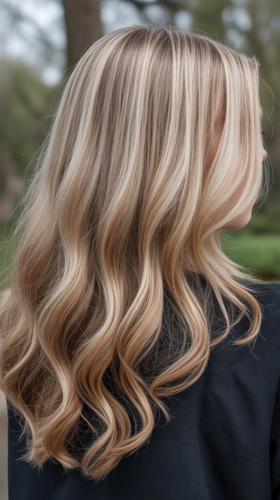 Dimensional Blonde Highlights