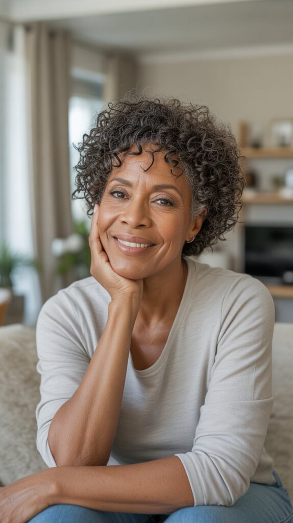 Top 30+ Stunning Hairstyles for Older Black Women: Easy Solutions for Everyday Glam! 15 Natural Wash and Go