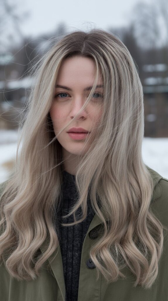 25+ Winter Hair Colors for Blondes: Cool, Chic, and Stunning 8 . Ash Blonde
